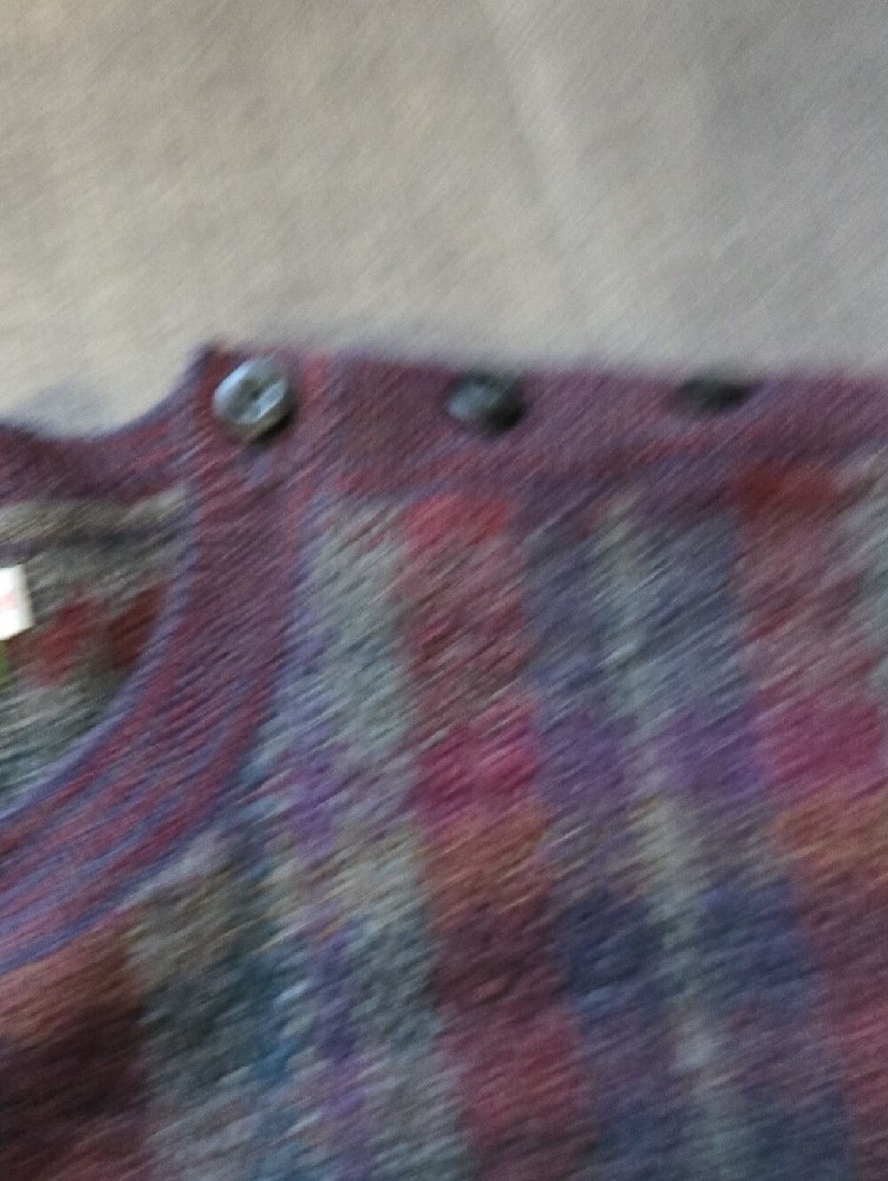 Boston Traders Plaid Crewneck Sweater Vest - Burgundy, Blue, Green - Picture 3 of 4